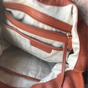 Michael Kors handbag leather